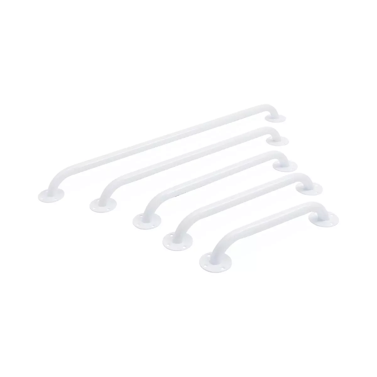 Guardian White Finish Wall Grab Bars