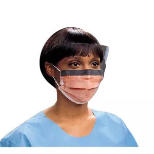 Halyard Health 146 - Fluidshield Procedure Mask with Wraparound Splashguard