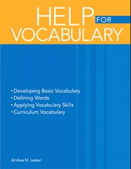 Handbook of Exercises for Language Processing HELP for Vocabulary Andrea M. Lazzari