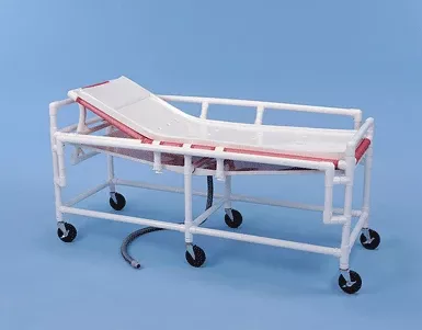 Healthline Adjustable Back Shower Gurney
