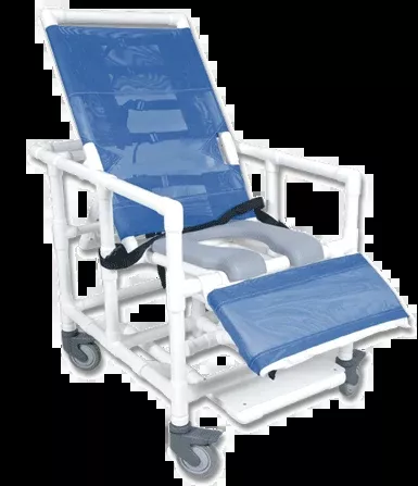 Healthline Bariatric reclining shower commode chair