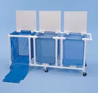 Healthline Jumbo Triple 55 Gallon Hamper
