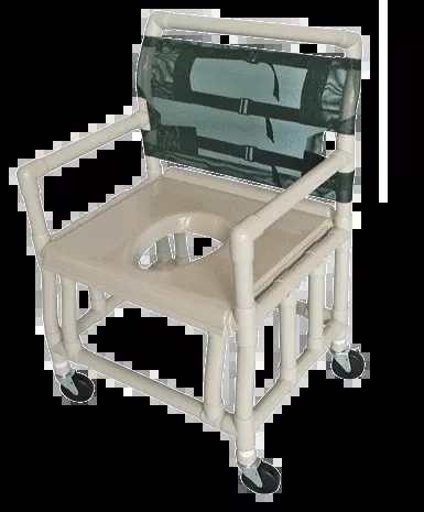 Healthline Shower commode chair 500 lb Bariatric