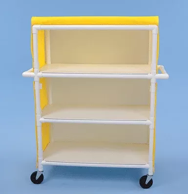 Healthline Three Shelf Cart, 42″ x 20″ Shelves