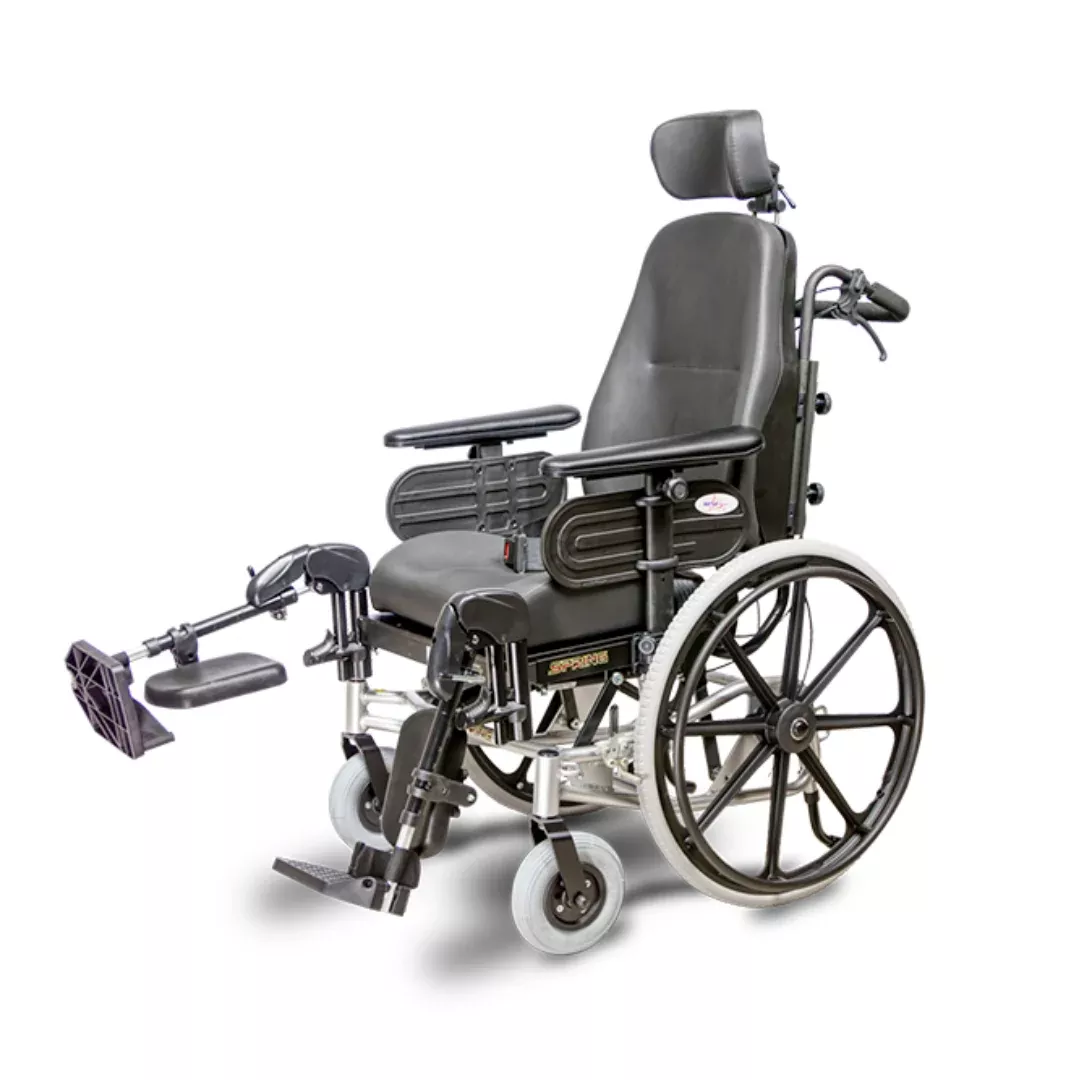 Heartway Spring Tilt N Space Reclining Manual Wheelchair