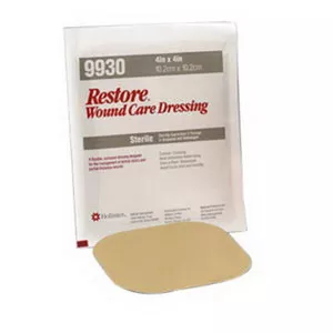 Hollister 519932 - Restore Hydrocolloid Dressing 6" X 8"