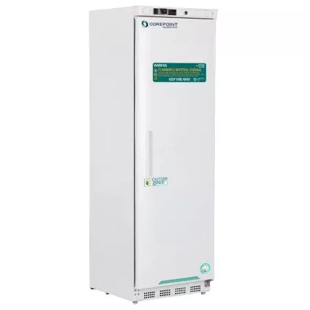Horizon Scientific Inc Flammable Storage Freezer White Diamond Series Laboratory Use 14 cu.ft. 1 Solid Swing Door Manual Defrost - Each - FF141WWW/0MHC-EA
