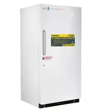 Horizon Scientific Inc Flammable Storage Refrigerator ABS Laboratory Use 30 cu.ft. 1 Door Cycle Defrost - Each - ABT-HC-FRP-20-EA
