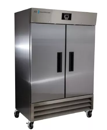 Horizon Scientific Inc Refrigerator ABS Laboratory Use 49 cu.ft. 2 Stainless Steel Swing Doors Cycle Defrost - Each - ABT-HC-SSP-49-EA