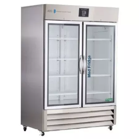 Horizon Scientific Inc Refrigerator ABS Pharmaceutical 49 cu.ft. 2 Glass Doors Cycle Defrost - Each - PH-ABT-HC-SSP-49G-EA
