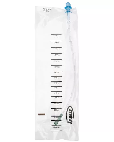 HR Pharmaceuticals 20612 - MTG Jiffy Cath Closed System Catheter, 12Fr, 16"