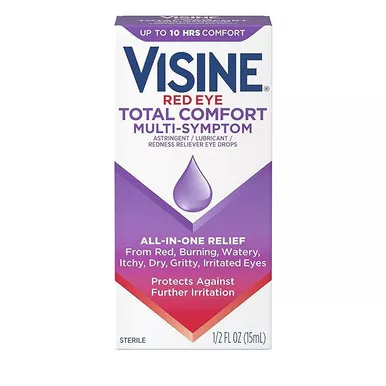 J&J 49386 - Visine Multi-Symptom Relief Eye Drops, .5 fl oz