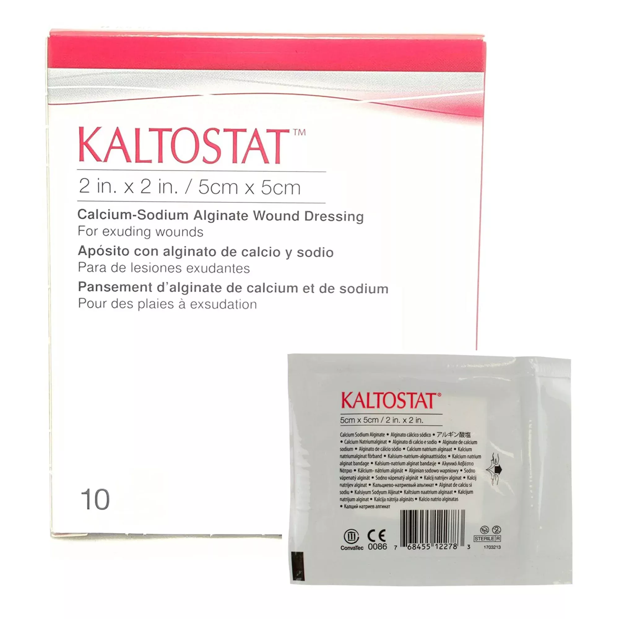Kaltostat Calcium Alginate Dressing