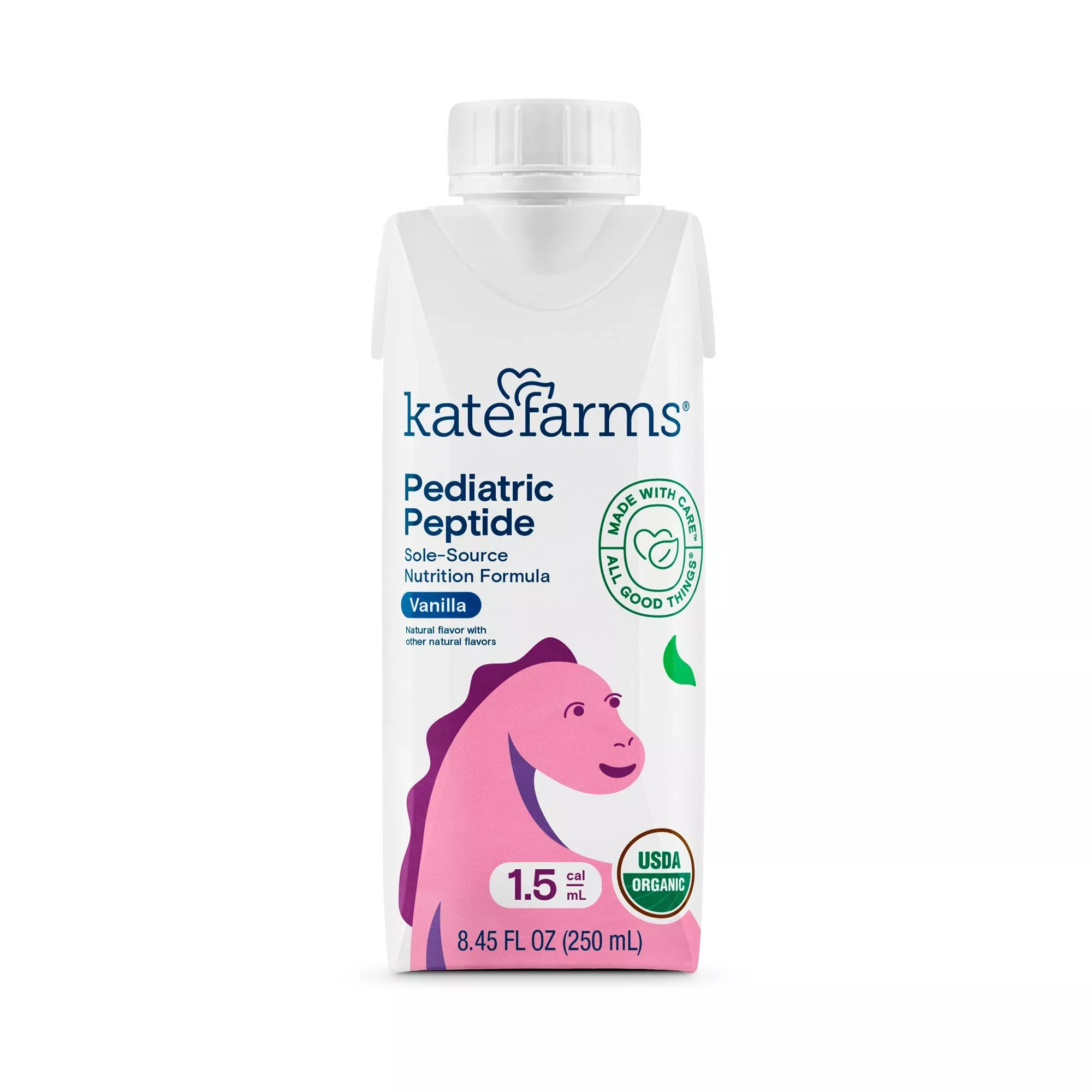 Kate Farms Pediatric Peptide 1.5 Sole-Source Nutrition Formula