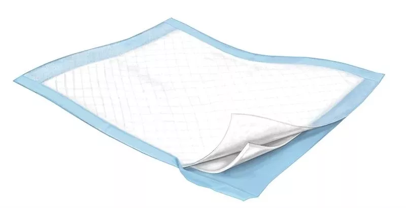 Kendall Covidien7193 Wings Plus (formerly Durasorb Plus) Underpad, Heavy Absorbency,light blue back - 23" x 36" 15 per bag, 5 bags per case 75 pads total