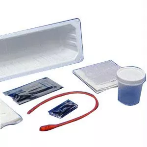 Kenguard Dover Vinyl Open Urethral Catheter Tray 14 Fr- 1 Each