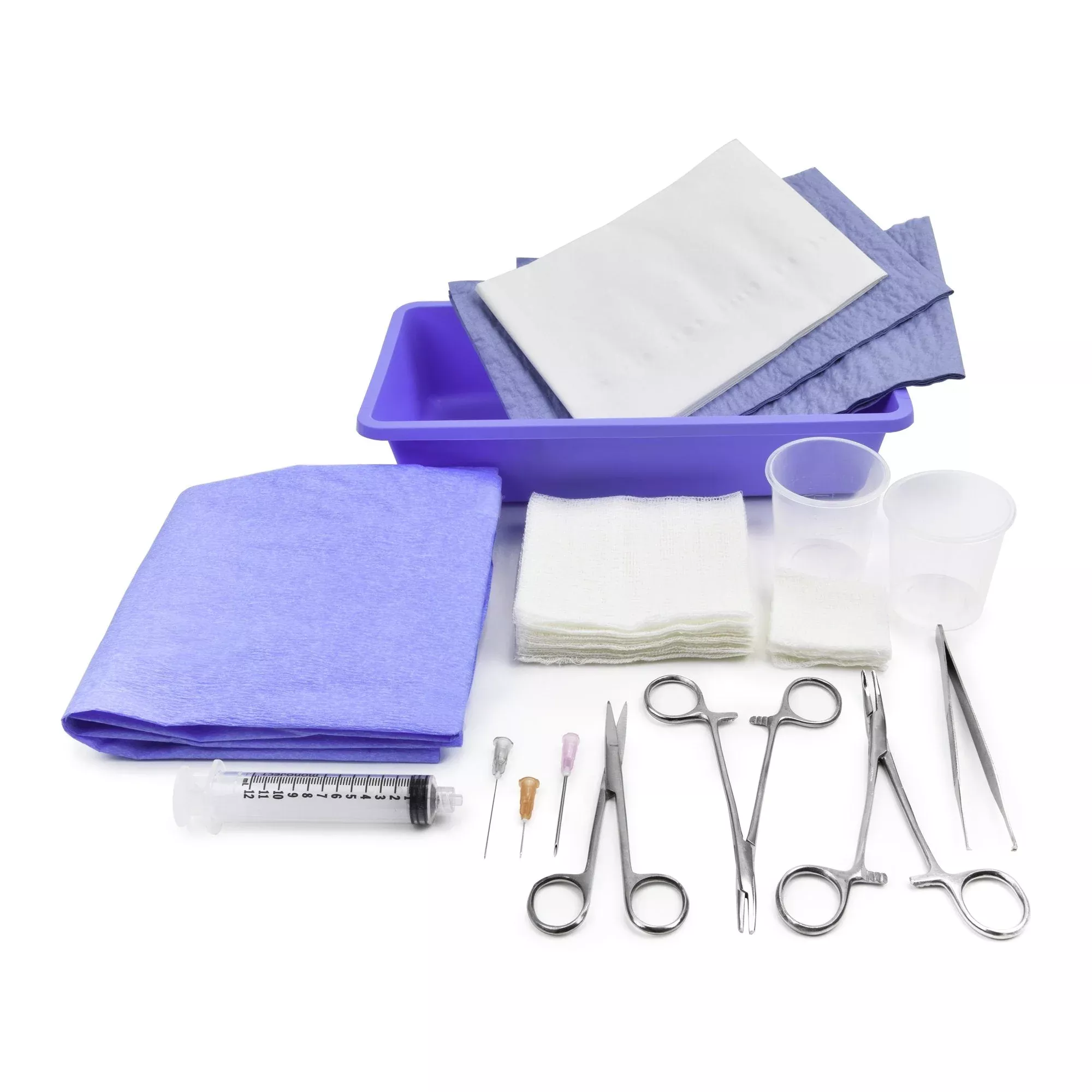 Laceration Tray McKesson Sterile