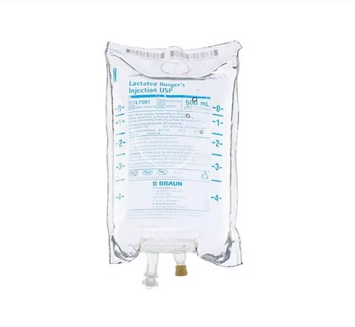 Lactated Ringer's Injection, USP 500ml Braun - (ONLY IN-STORE PICKUP)