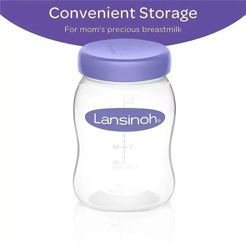 Lansinoh Breastmilk Storage Bottles, 5 Oz- Pack(age) of 3