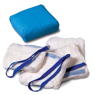 Laparotomy Sponge, X-Ray Detectable, 4-Ply, Sterile