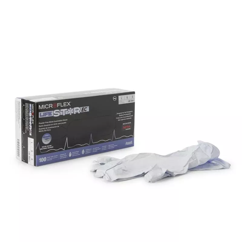 LifeStar™ EC Nitrile Extended Cuff Length Exam Glove