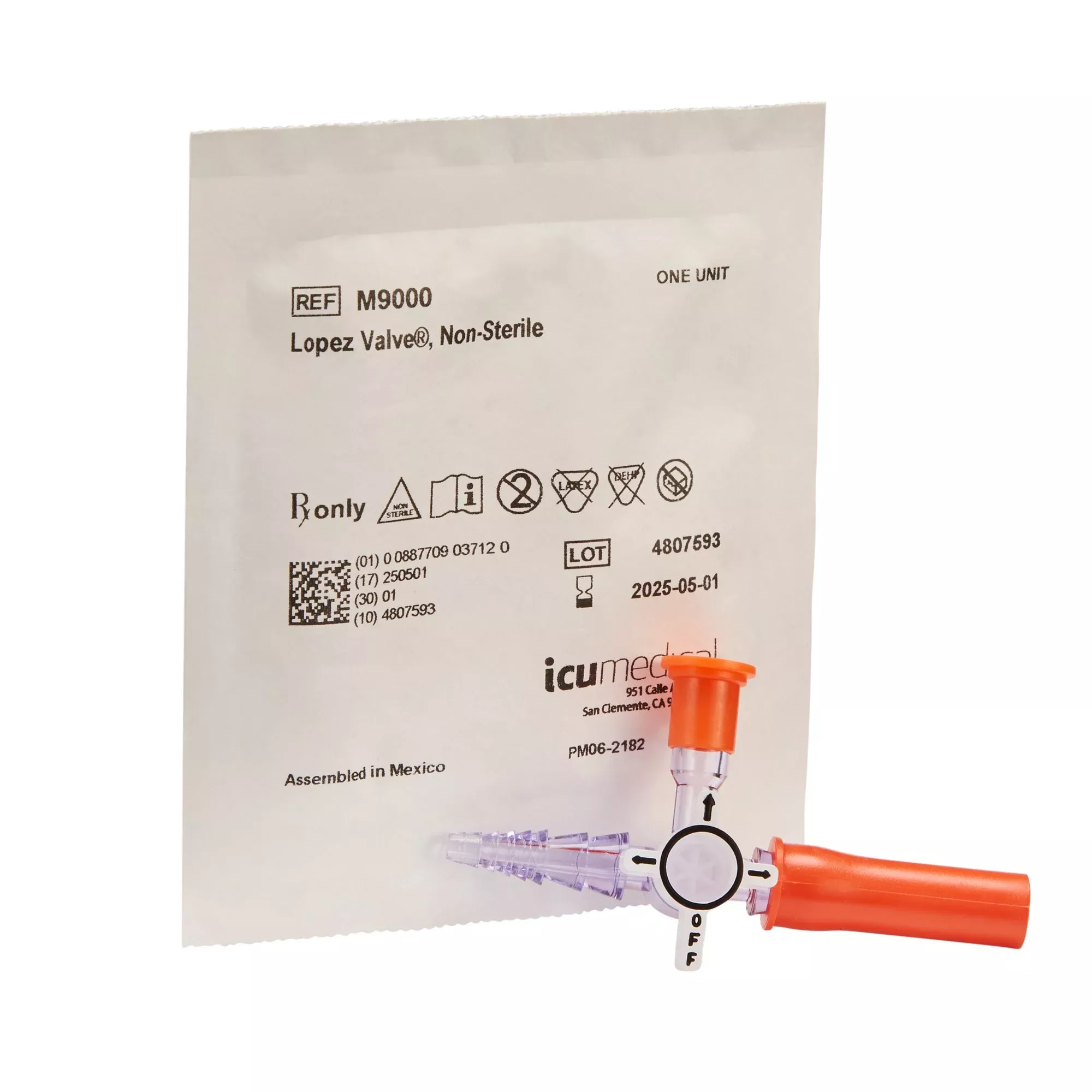 Lopez Valve Enteral Feeding Valve