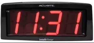 LS&S 2 inch Alarm With Snooze Function Red Digits LED Alarm Clock