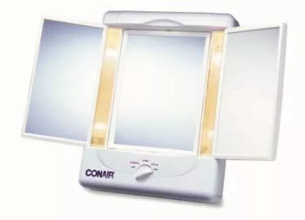 LS&S 5X Panoramic Makeup Mirror