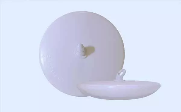 LS&S Ambutech Dakota Disk Hook Style Tip - White