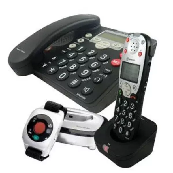 LS&S Amplicom Power Tel 785 Amplified Phone Combo