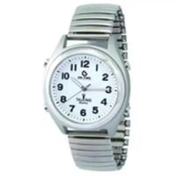 LS&S Atomic Talking Watch Male Voice Fluorescent Hands