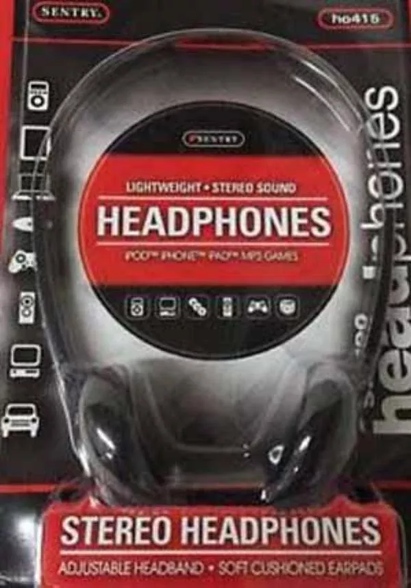 LS&S Basic Headphones Lightweight 3.5mm
