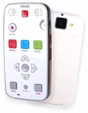 LS&S Blaze EZ Digital Talking Book Player 4.6" x 2.3" x .6"