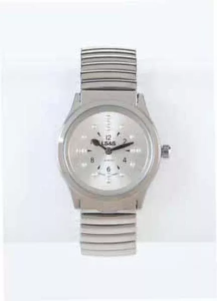 LS&S Braille Watch With Expansion Band