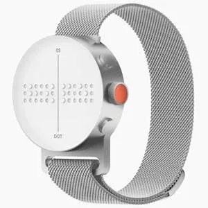 LS&S Dot Watch with Magnetic Mesh Band