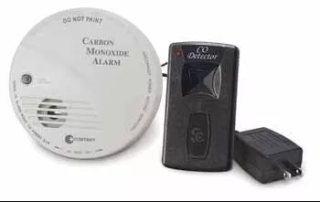 LS&S Easy Silent Call Portable CO2 Detector With The Transmitter