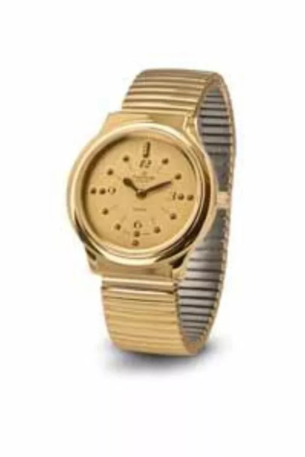 LS&S Extra Large Quartz Braille Watch
