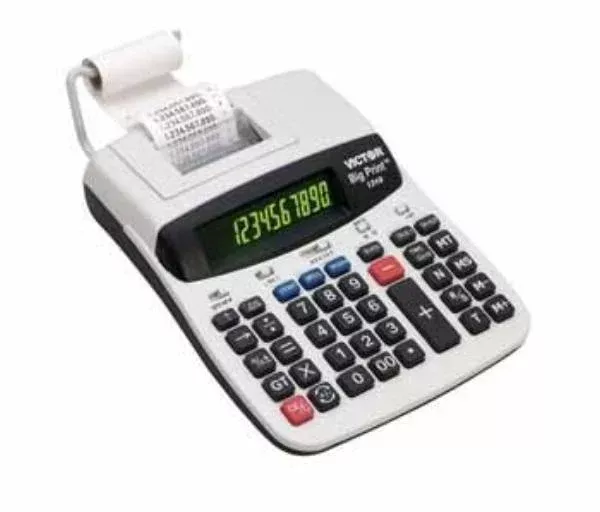LS&S Large Print 10 Digit Desk Calculator - 9.5" x 7.5" x 2.2"