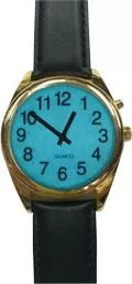 LS&S Low Vision Watch with Night Light - 1 3/8" Across