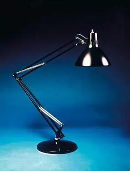 LS&S Luxo Lamp Black 23 Watt CFL
