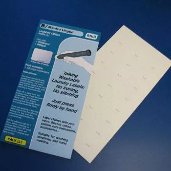LS&S PenFriend Audio Laundry Self-Adhesive Labels - 48 Count