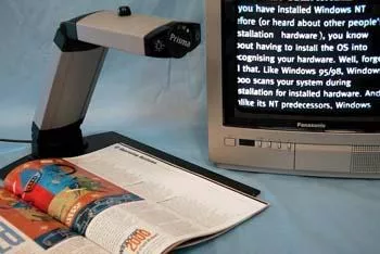 LS&S Prisma 3 Pounds CCTV Manual focus Electronic Magnifier