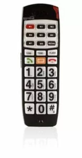 LS&S Serene CL-30 Big Button Cordless Phone With Talking Caller ID 8 One Touch Dials