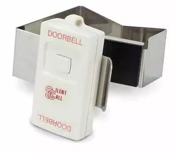 LS&S Simple To Use Silent Call Clip On Doorbell Transmitter