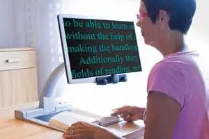 LS&S Sleek Design Mezzo High Definition Electronic Magnifier 16"