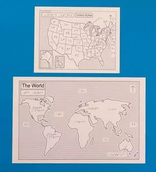 LS&S Tactile Map