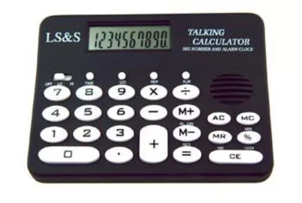 LS&S Talking Calculator - 6" x 4-1/2" x 1"