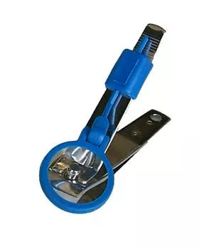 LS&S Toe Nail Clipper With Attached 2" 1.5X Magnifying Lens