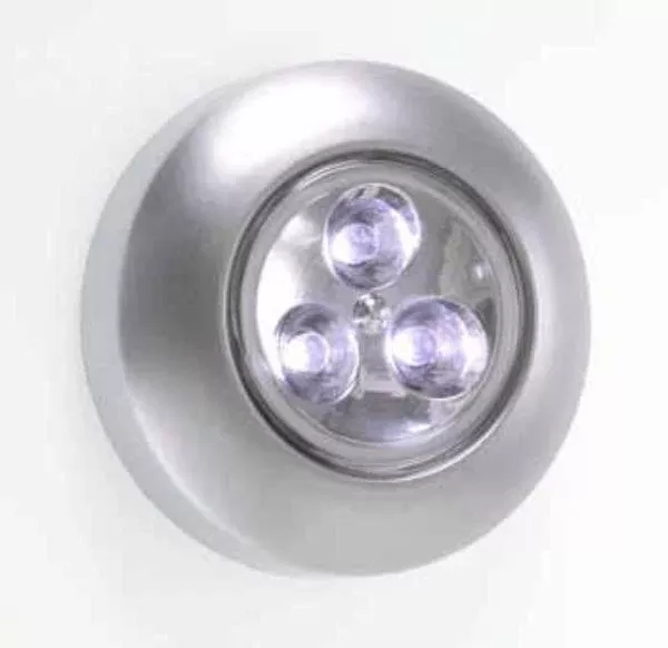 LS&S Touch LED Lights, 3 Pack
