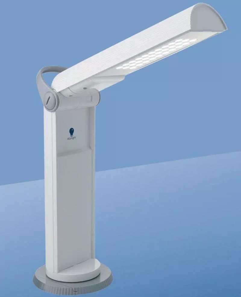 LS&S Twisting Portable 6W LED Task Lamp - White